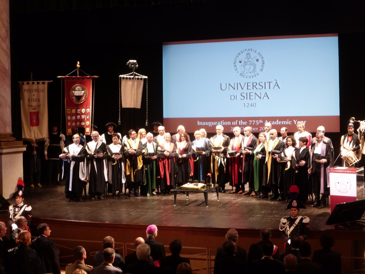 Magna Charta Observatory at the University of Siena for its 775th Anniversary